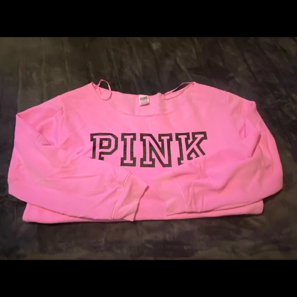 PINK
EVERYDAY LOUNGE OFF THE SHOULDER SWEATSHIRT - Picture 6 of 7
